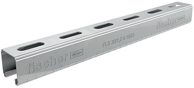 Fischer 538755 Montagerail FLS 30/1,0 - 2 m 10 stuks