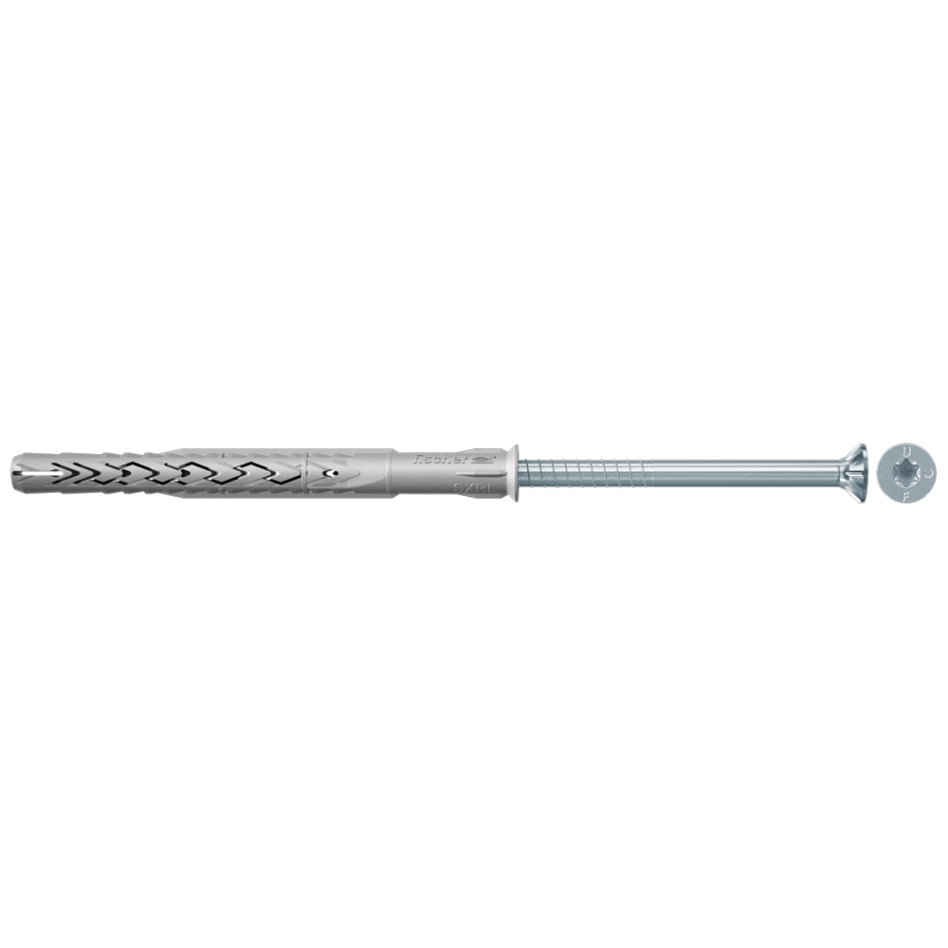 Fischer 540115 Constructieplug SXRL 8 x 100 schroef met verzonken kop 50 stuks