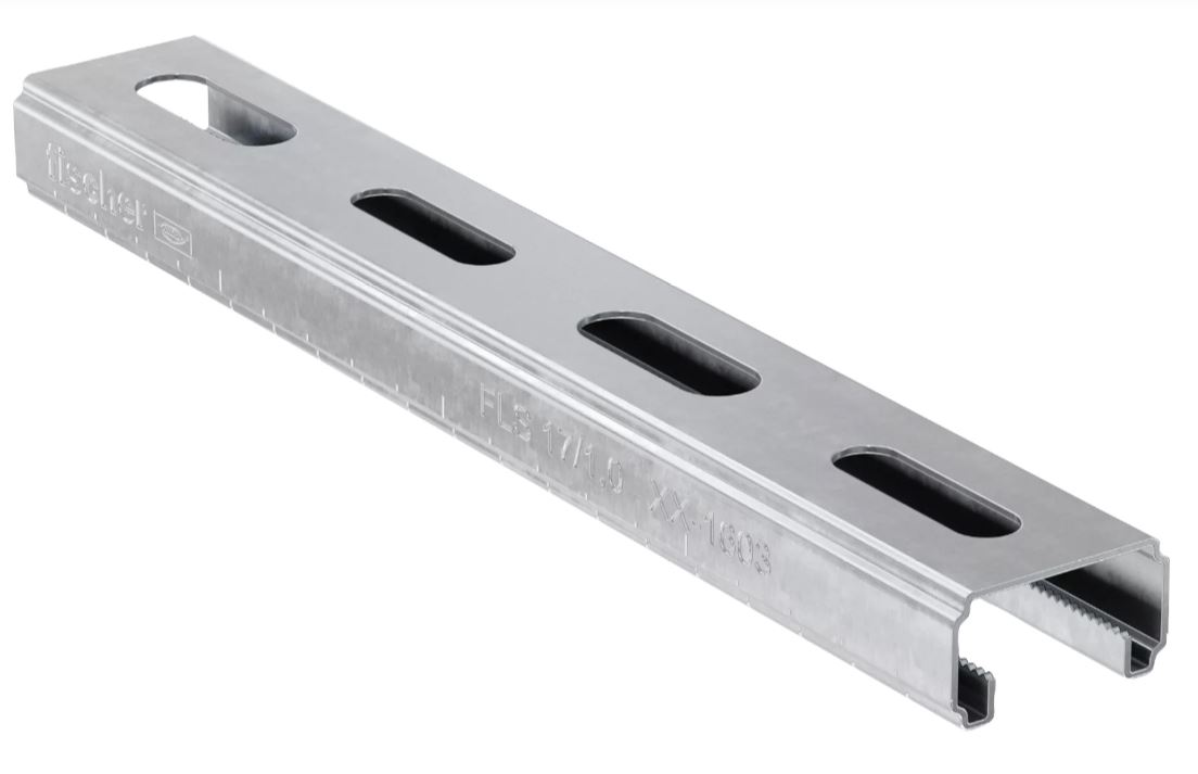 Fischer 572539 Montagerail FLS 17/1,0 - 2 m