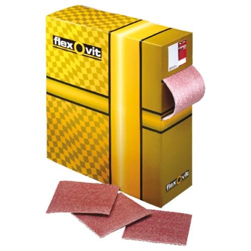 Flexovit 63642535530 P37C Schuurrol 115 mm x 25 mtr. P800 Foam Universeel in doos