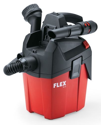 Flex-tools 481491 VC 6 L MC 18.0 Accu Stofzuiger 18V excl. accu's en lader