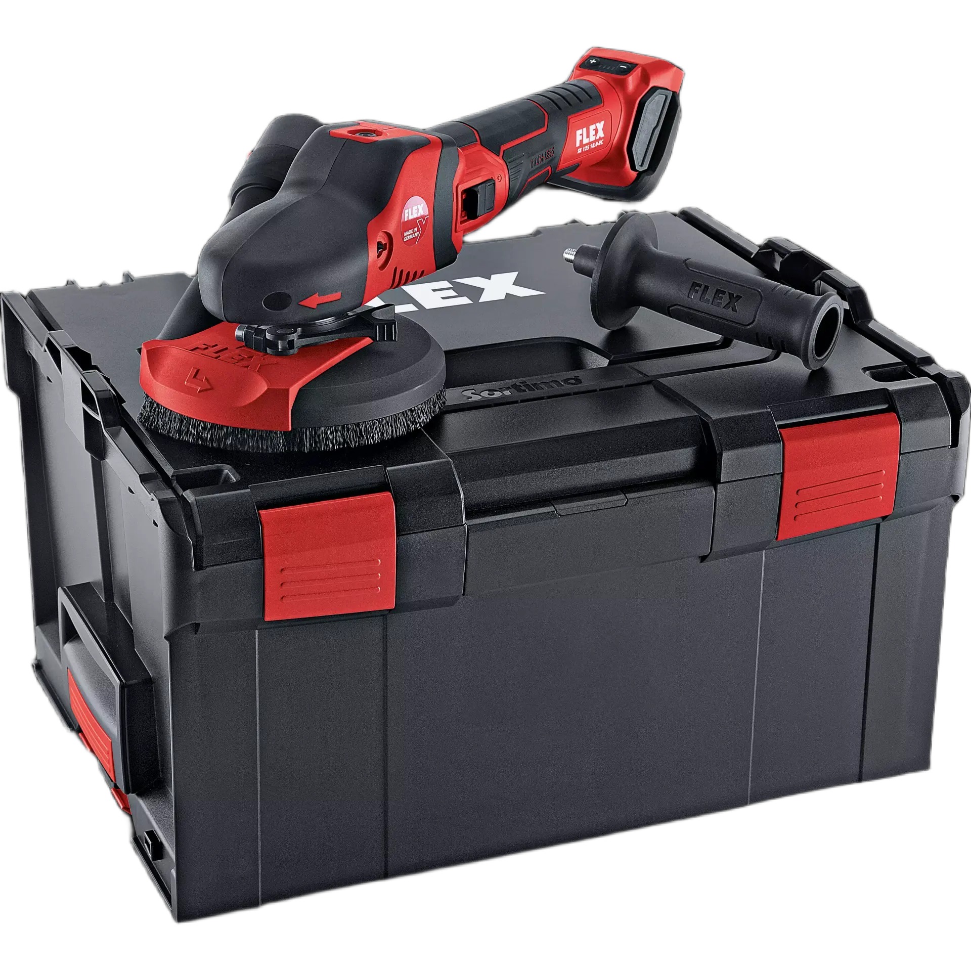 Flex-tools 521574 SE 125 18.0-EC SUPRAFLEX Haakse slijper 18 V excl. Accu en lader in koffer