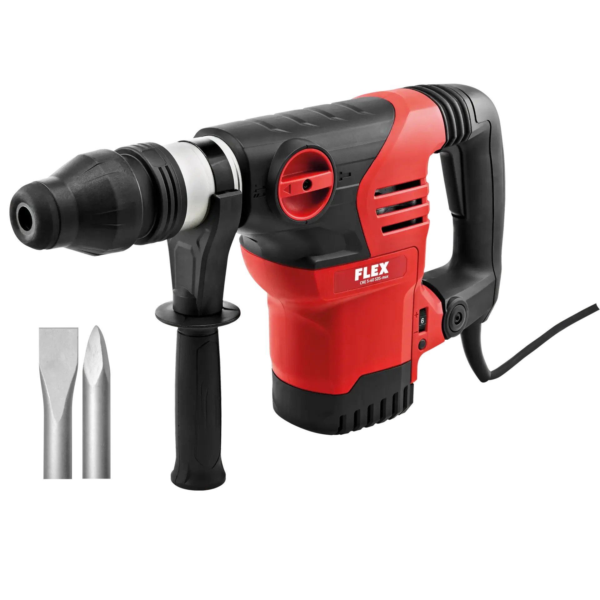 Flex-tools 532026 CHE 5-40 Combihamer 10J SDS-max + beitelset