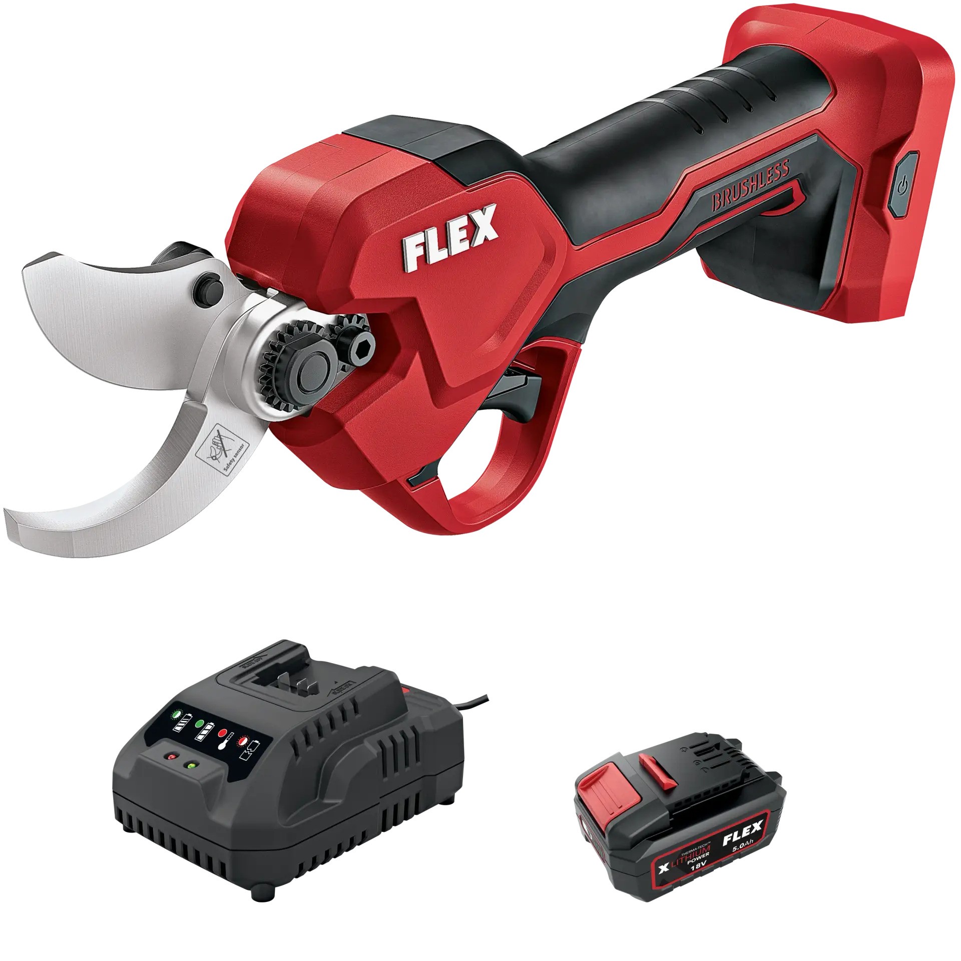 Flex-tools 534493 GPS 35 18-EC Accu Snoeischaar 18V 1 x accu 5.0Ah en lader