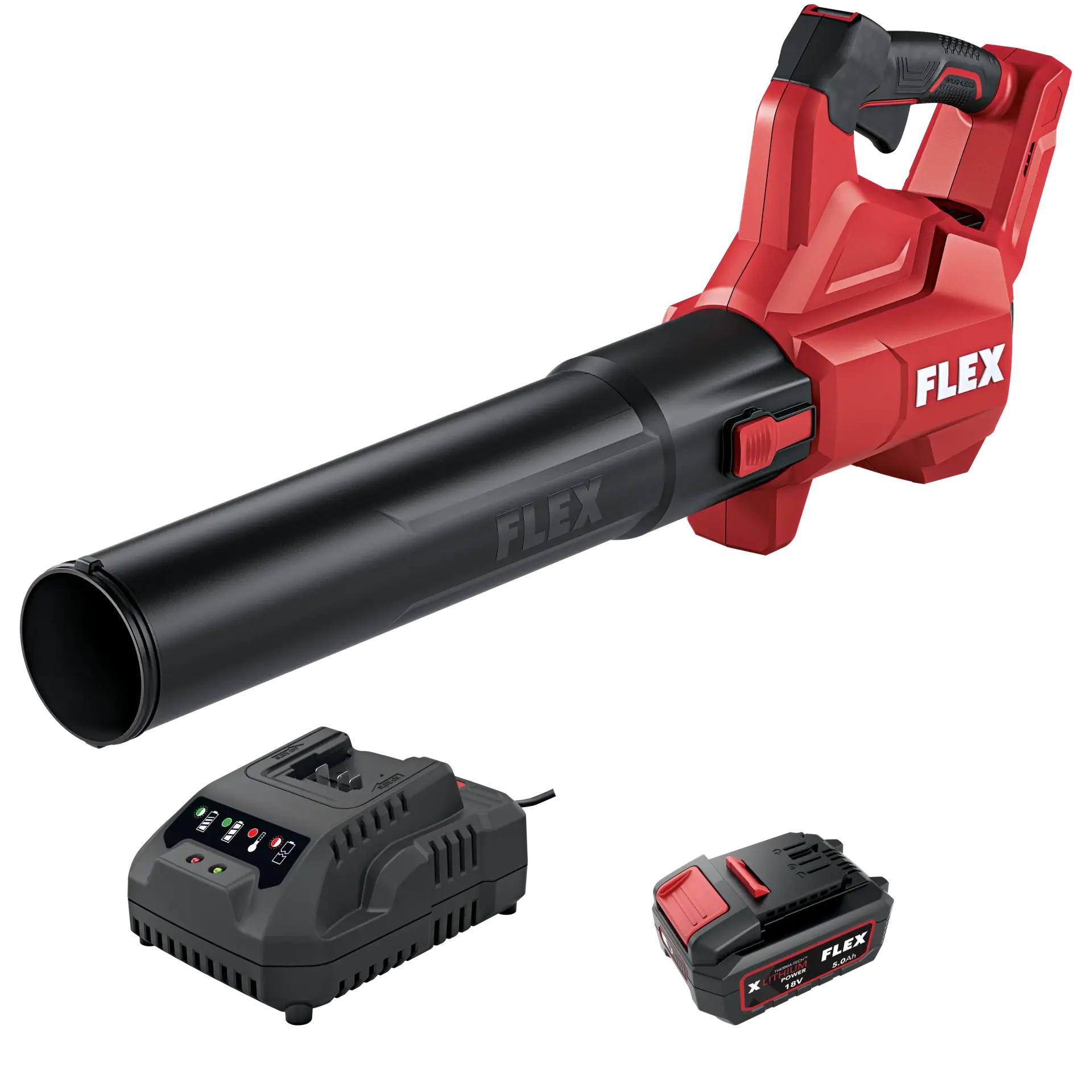 Flex-tools 534494 GVL 790 18-EC Accu Bladblazer 18V 1 x accu 18V 5.0Ah en oplader