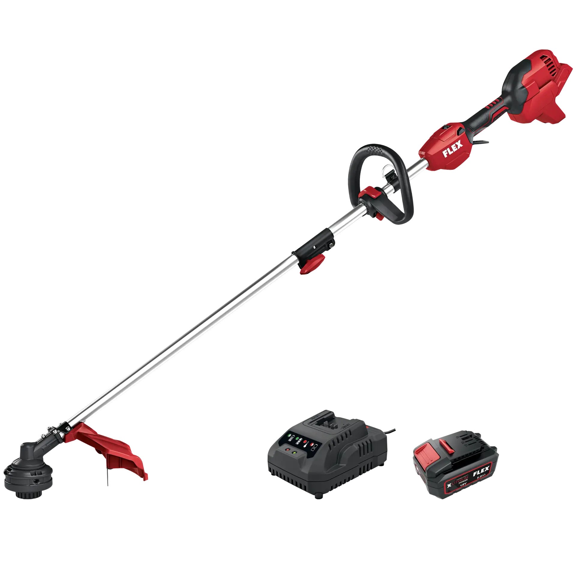 Flex-tools 534496 GLT 35 18-EC Accu Grastrimmer 18V 1 x accu 18V 5.0Ah en oplader