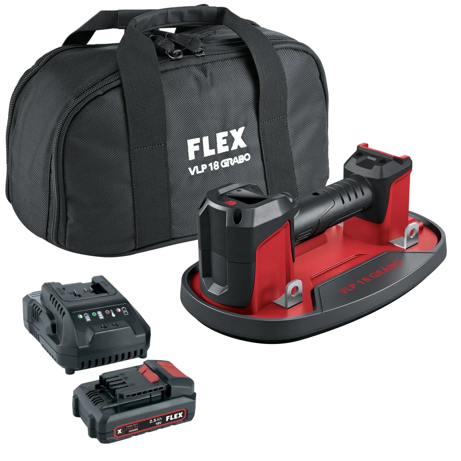 Flex-tools 534509 VLP 18.0 C Grabo Accu-vacuümheffer 18V 1 x accu 2,5Ah en oplader