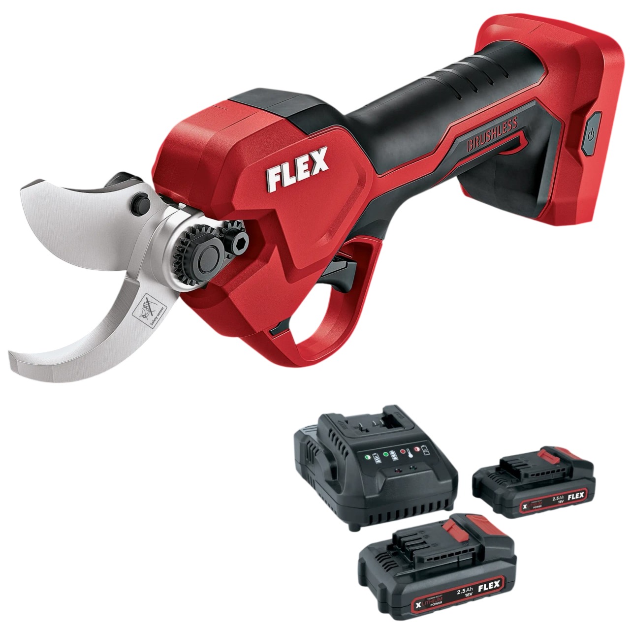 Flex-tools 535133 GPS 35 Accu-snoeischaar 18V set incl. 2x2.5 Ah en lader in doos