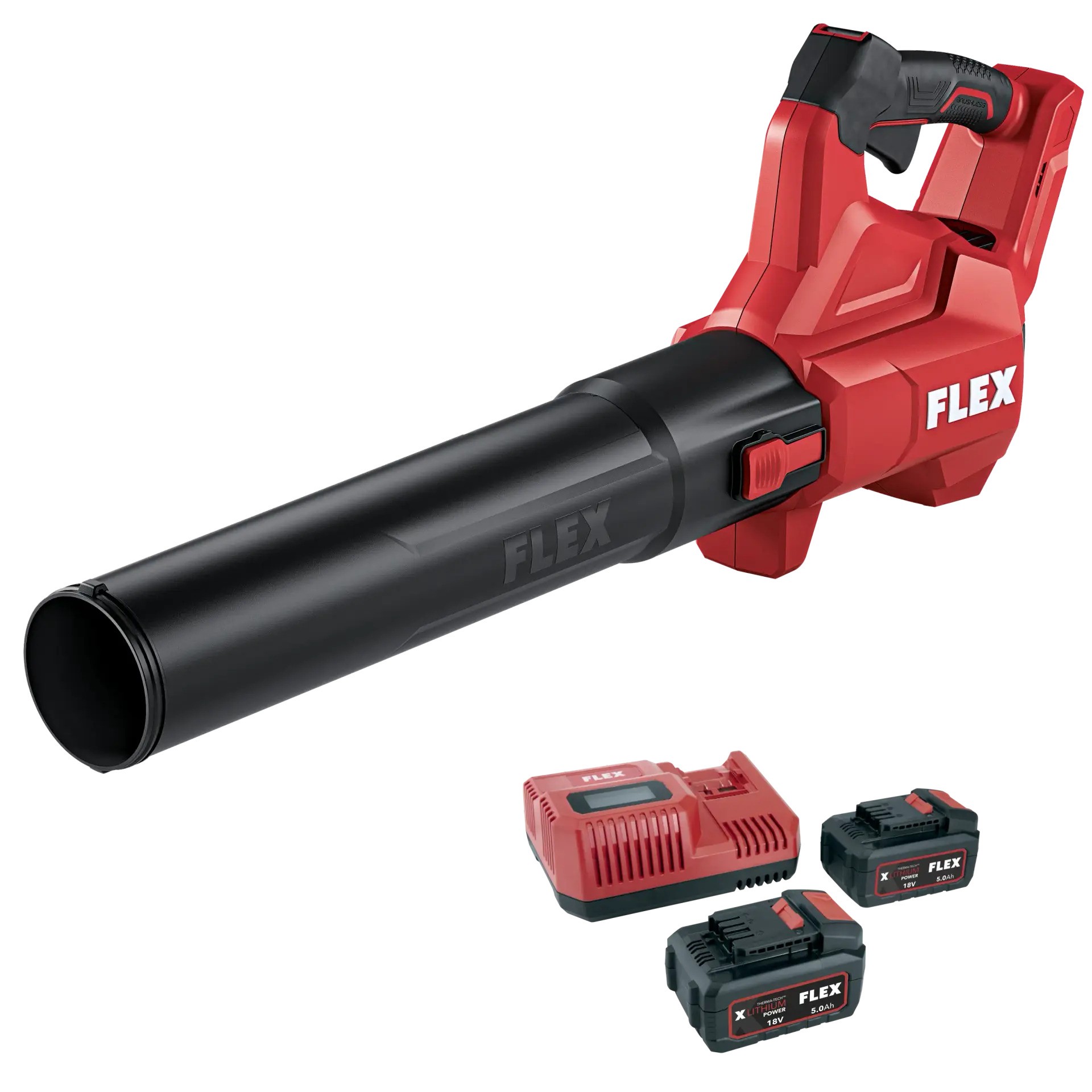 Flex-tools 535134 GVL 790 18-EC + P-SET 55 R Accu Bladblazer 18V 5.0Ah Li-Ion