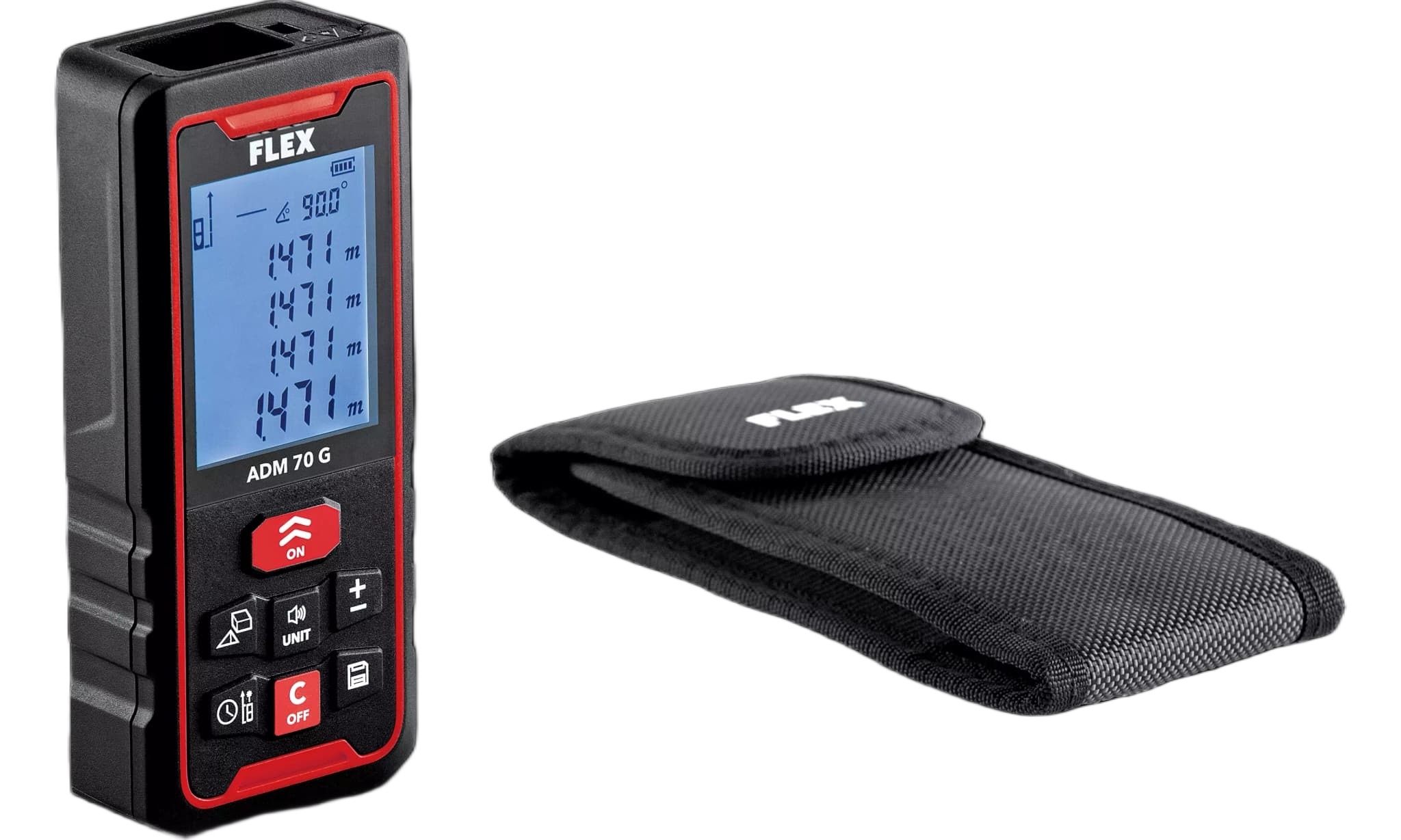 Flex-tools 535156 ADM 70 G Laserafstandmeter tot max. 70 m