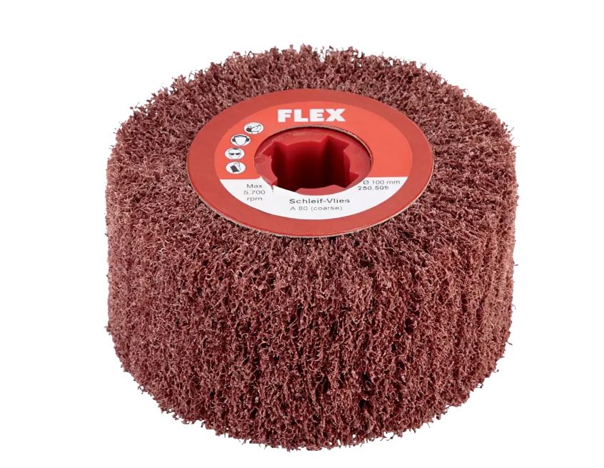 Flex-tools Accessoires 256973 SlijpVlies 100 x 100 mm Korrel A80