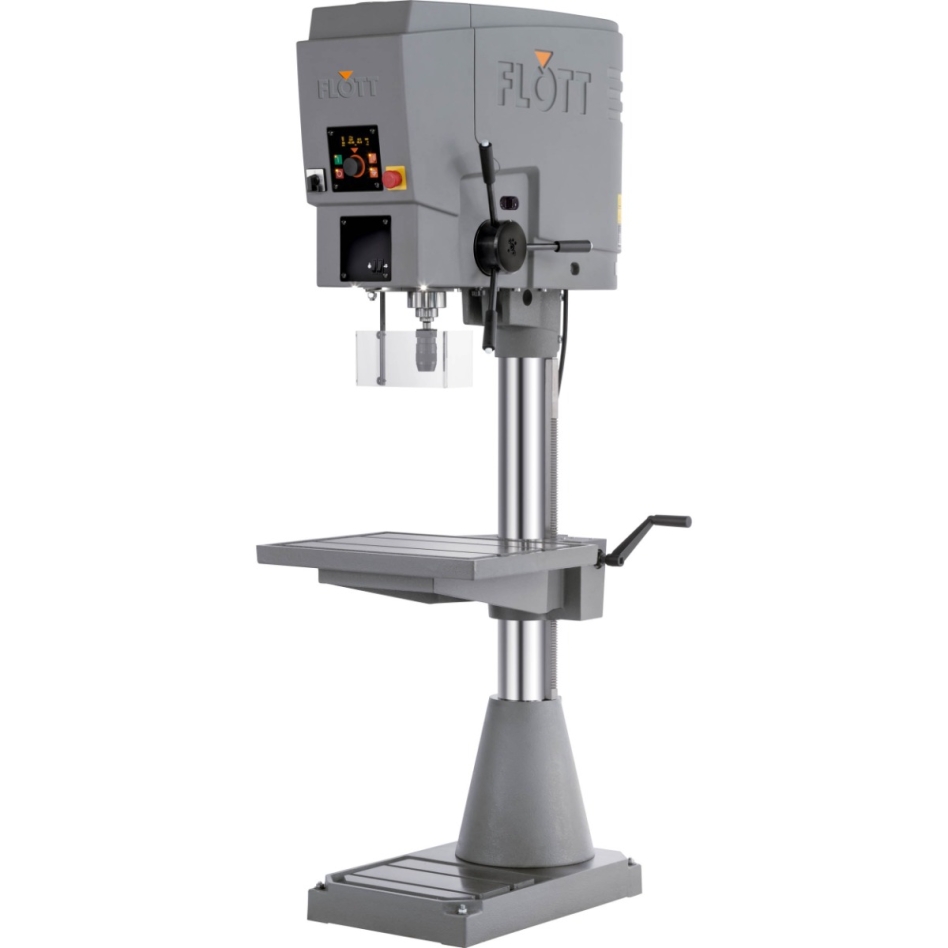 Flott 230507 SB 30 MV Plus - Kolomboormachine met draadsnijinrichting en mechanische voeding (voor boren)