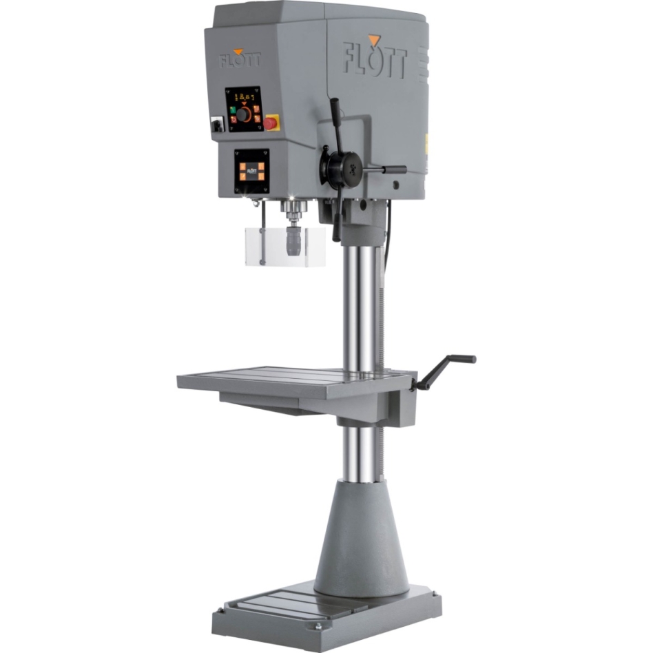 Flott 230511 SB 30 NC Plus - Kolomboormachine met draadsnijinrichting, traploze voeding en gestuurde Z-as