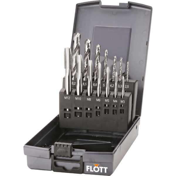 Flott 285164 Machinetap in ABS-kast (DIN 371/376) Vorm C