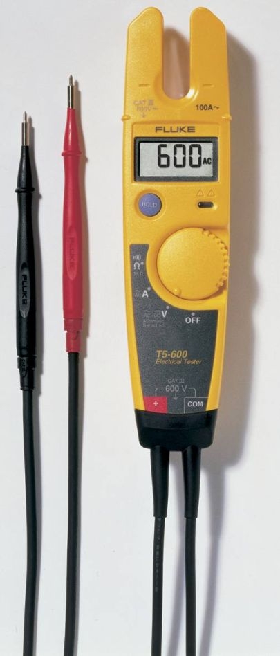 Fluke 659612 T5-600 eur1 Combinatie van multimeter, tang en tweepolige aanwijzer
