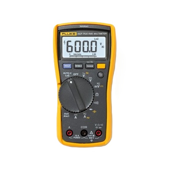 Fluke 2583647 117 Compacte RMS Multimeter tot 600V AC/DC 10A AC/DC
