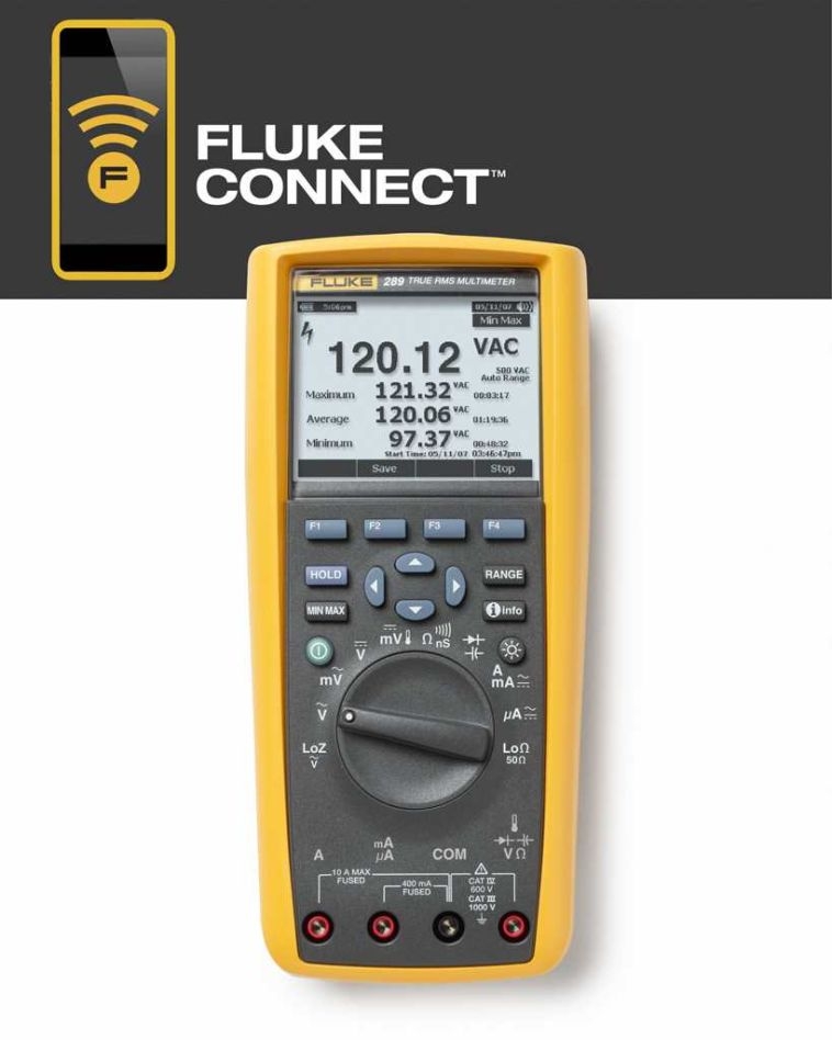 Fluke 3947801 289/EUR Digitale RMS multimeter met datalogging en trendcapture