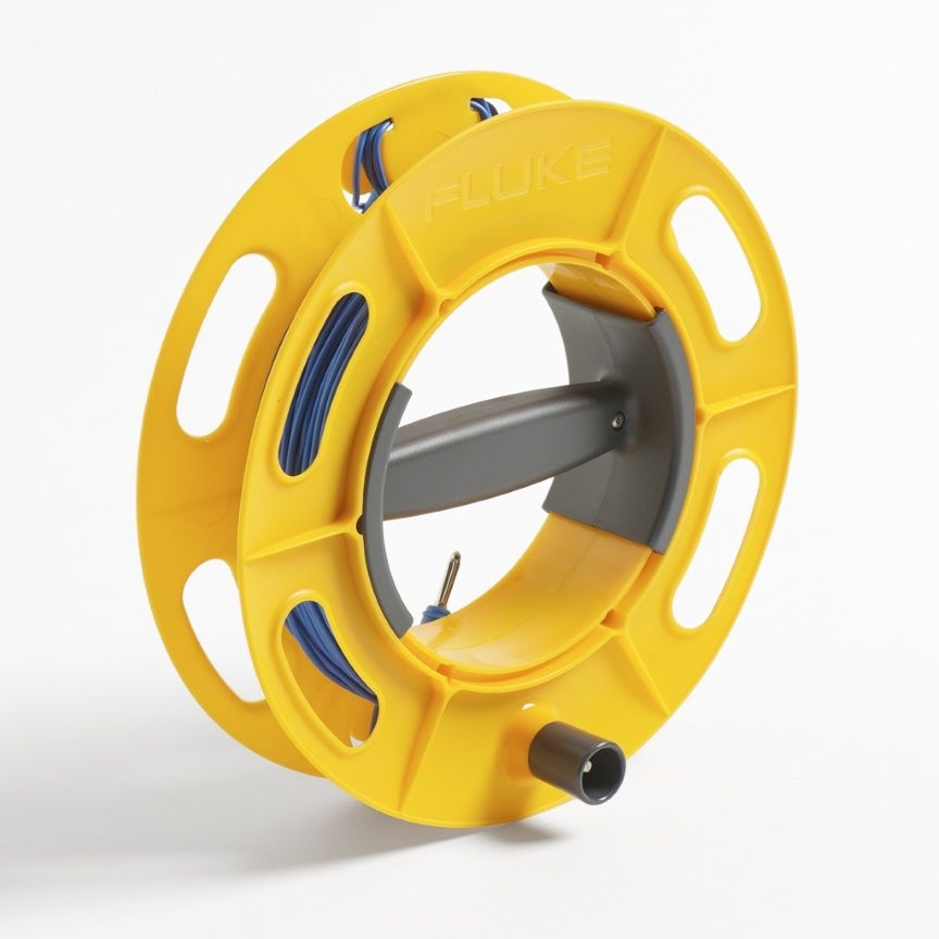 Fluke 4343731 Aarde-kabelhaspel 25M draad Blauw