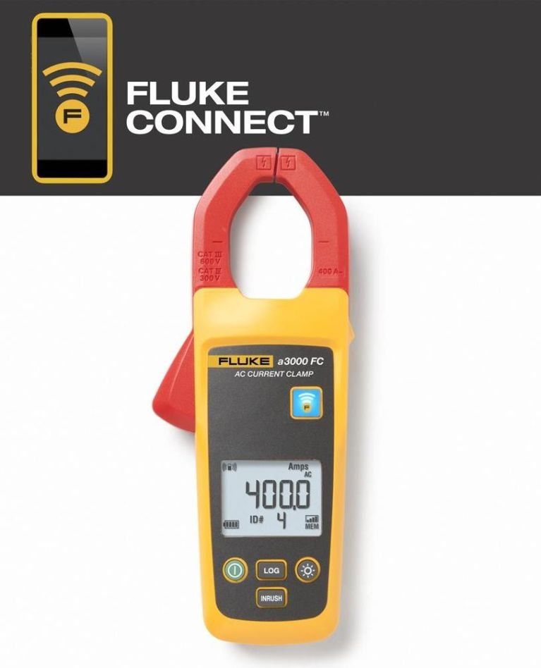 Fluke 4401588 A3000FC Draadloze AC Stroomtangmodule
