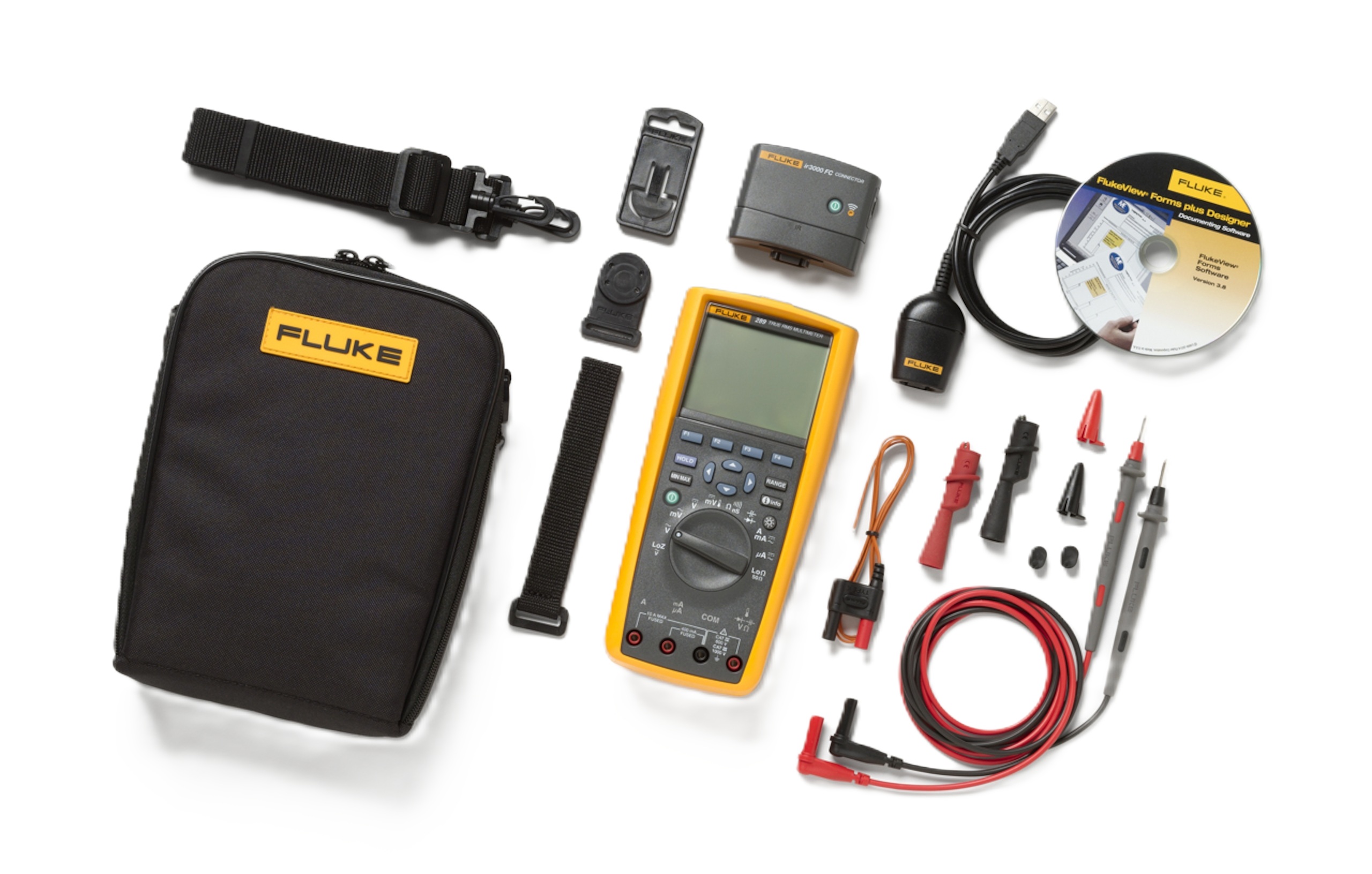 Fluke 4699325 FLK-289/FVF/IR3000 Combinatiekit van Fluke 289 en FlukeView Forms-software