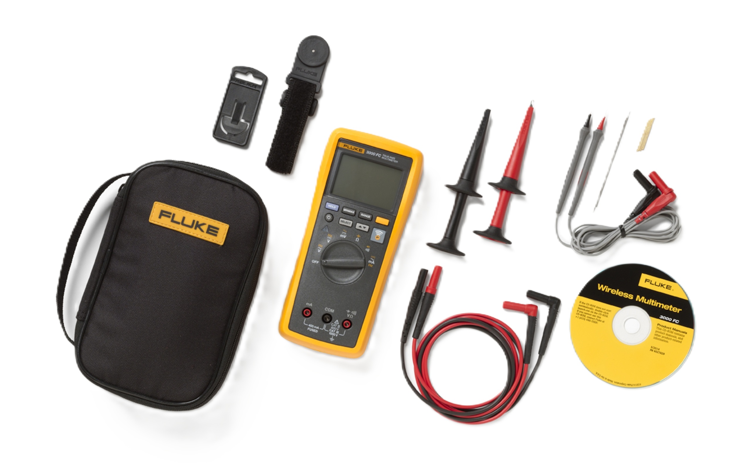 Fluke 4699333 3000FC/EDA2 Combinatiekit Multimeter en luxe accessoires