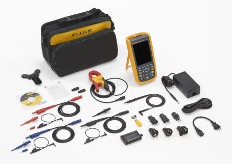Fluke 4756054 125B/EU/S Industriële ScopeMeter 40MHz EU + SCC120B kit