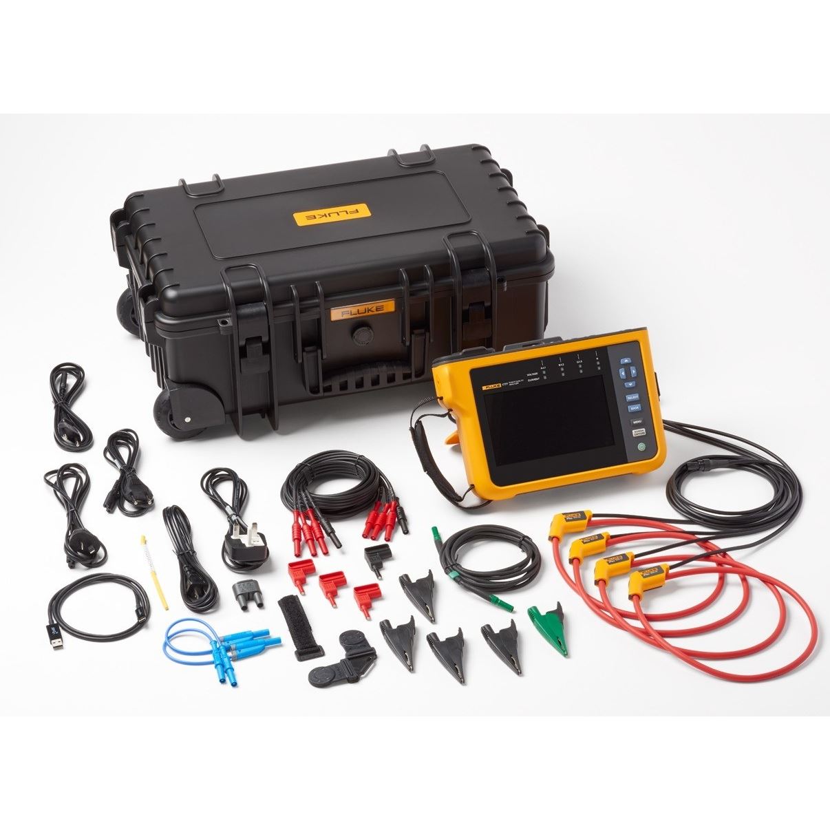 Fluke 5126630 Fluke-1777 Power Quality Analyzer incl. 4 x i17XX-FLEX1500 18 flexen