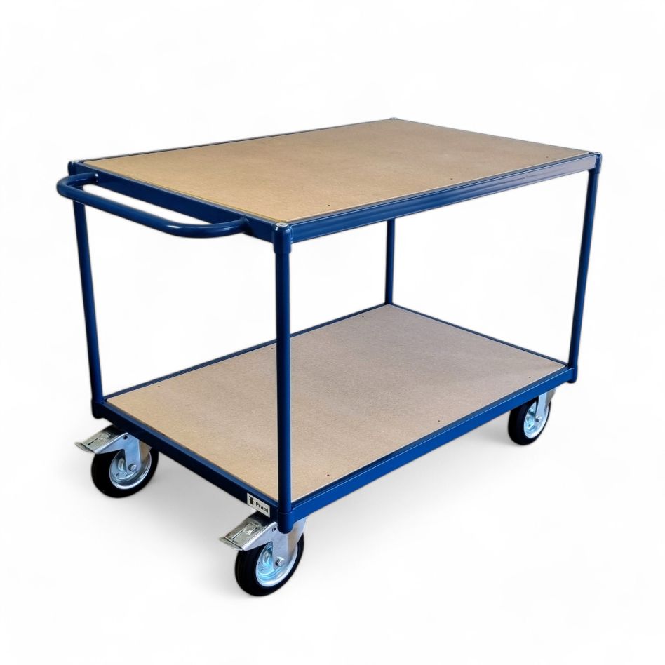 FRAMI 201.030 Tafelwagen 1200 x 800 mm met 2 legborden