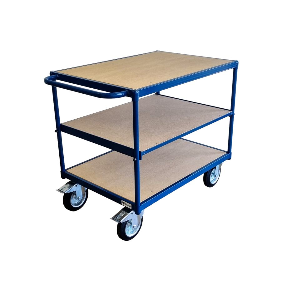 FRAMI 201.085 Tafelwagen 1000 x 700 mm met 3 legborden