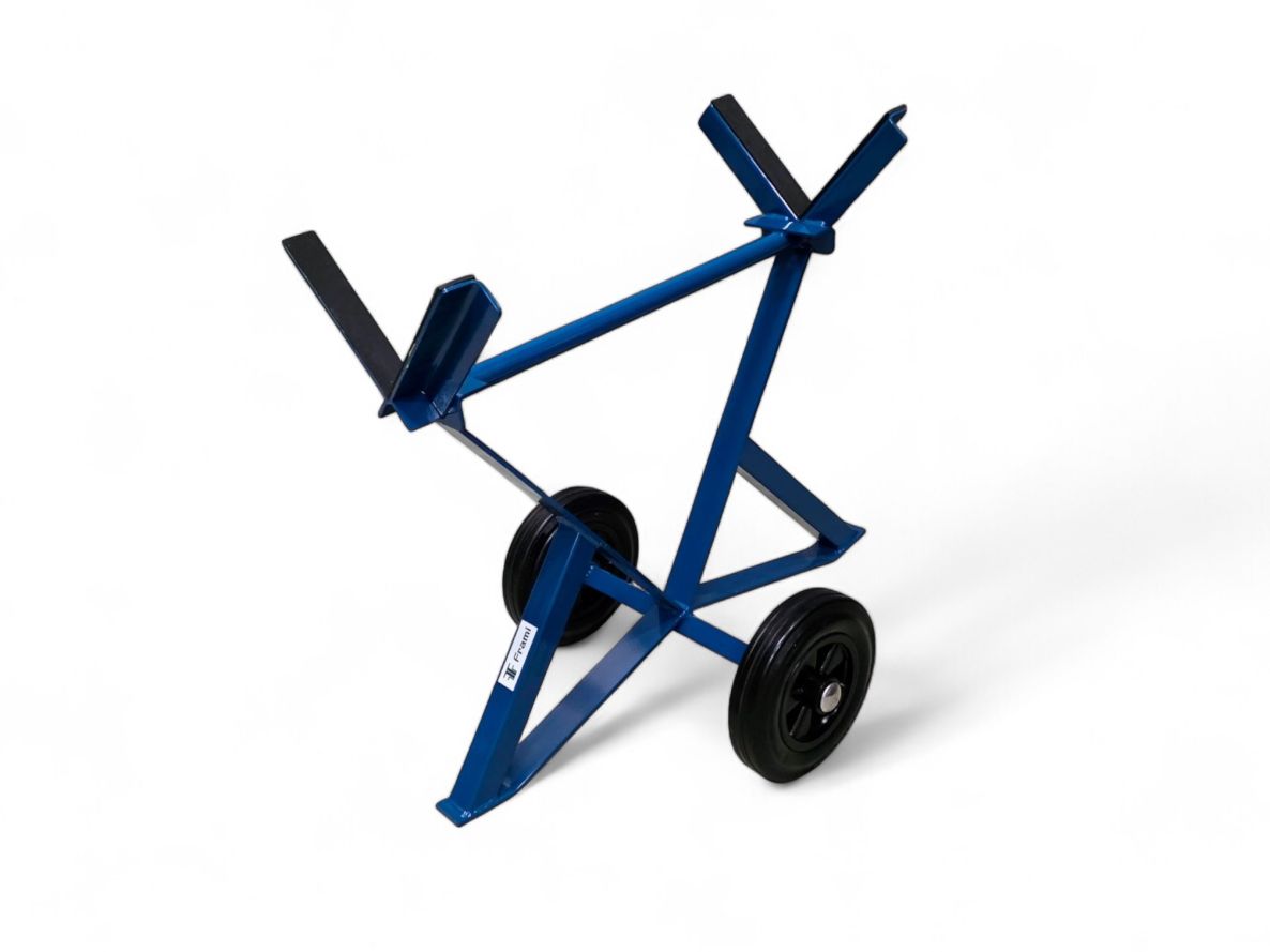 FRAMI 212.783-M Buis- en staf transportwagen op massief rubberen wielen
