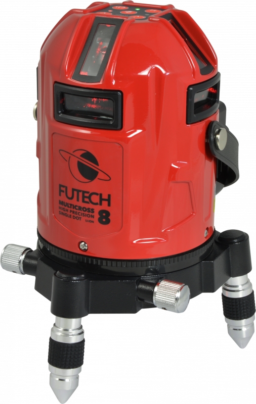 Futech 040.08 MC8 HPSD Rood kruislijnlaser 8 lijnen