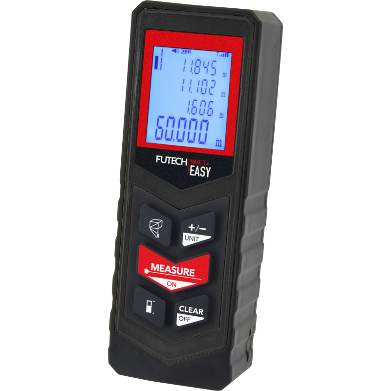 Futech DM3560 DM3560 Laser Afstandsmeter 60 meter