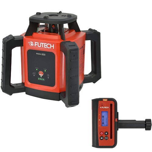 Futech 052.01R.50 Para ONE Rood Rotatielaser + Ontvanger Para Receiver Rood