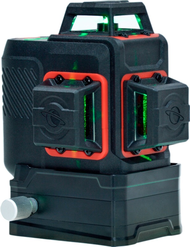 Futech 026.3DG-S Brave Groene accu kruislijnlaser 3D incl. accu en lader in koffer + statief