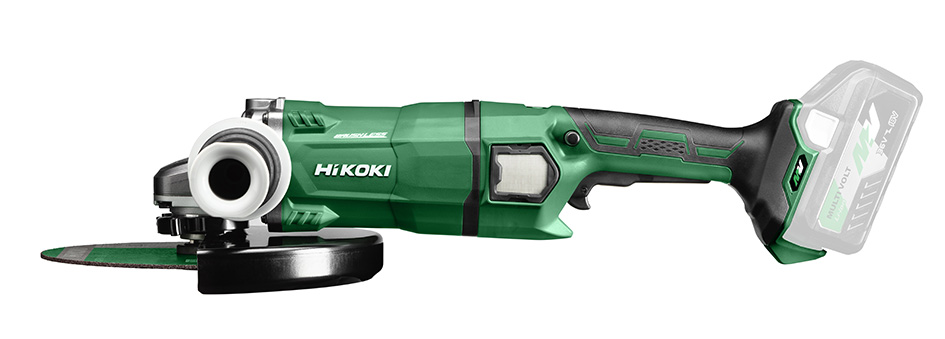 HiKOKI G3623DAW4Z Multivolt Accu Haakse Slijper 230mm 36V excl. accu's en lader