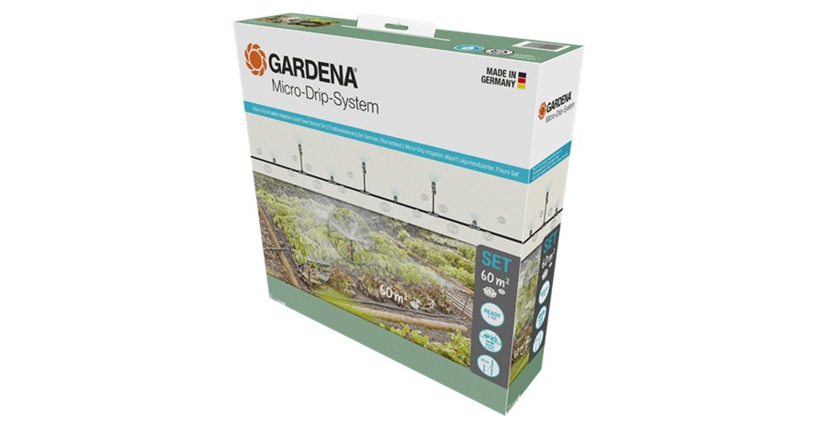 Gardena 13450-20 Start Set groenten & bloemen 60 m²