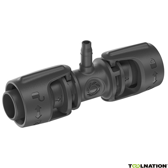 Gardena 13204-20 Reduceer T-stuk 1/2” – 3/16"