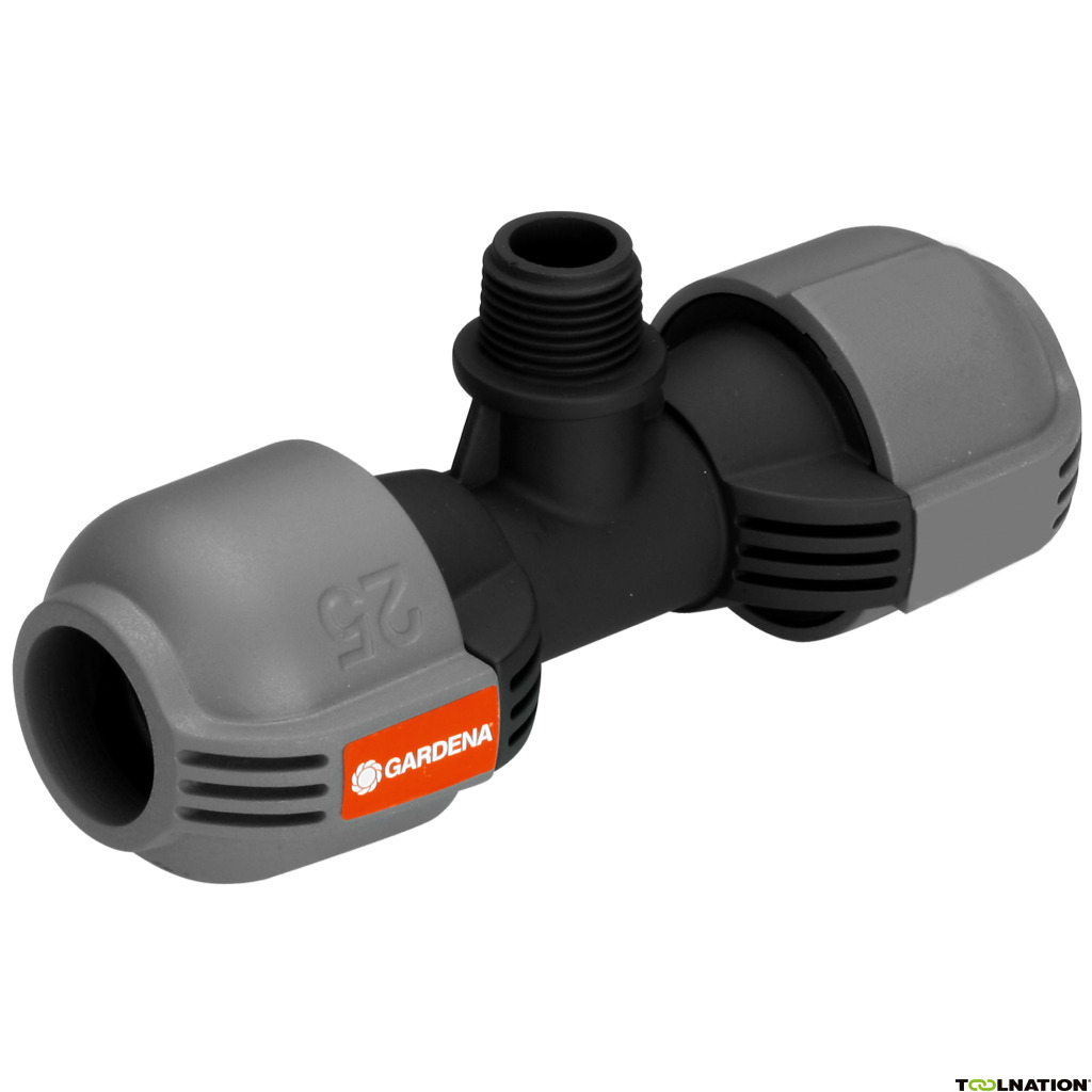 Gardena 02786-20 2786-20 T-stuk buitendraad 25mm 1/2 inch