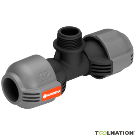 Gardena 02787-20 2787-20 T-stuk buitendraad 25mm 3/4 inch