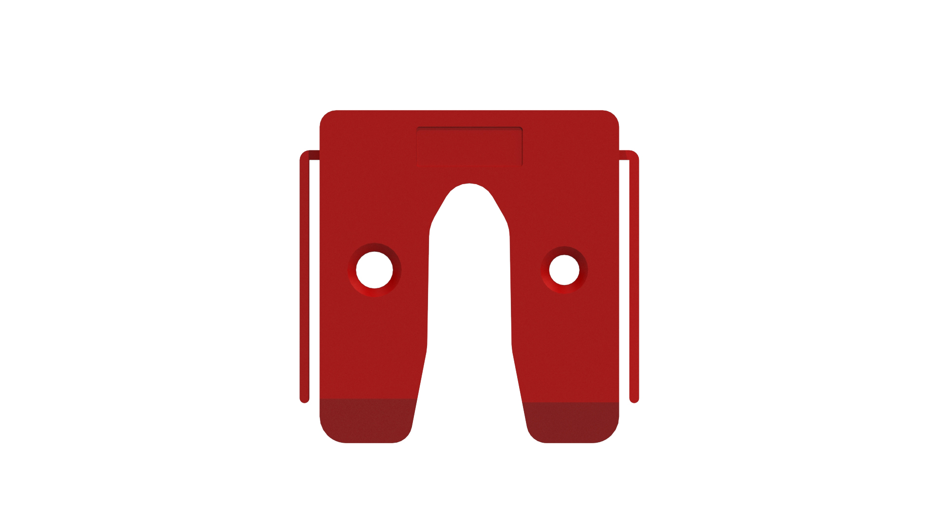 GB 34505.B006 Uitvulplaatje met stelpootjes rood 5 mm 58344 stuks