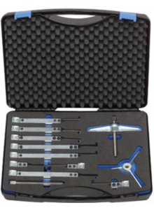 Gedore 1676008 1.07/K-2 Trekkerset met 9 haken 200x150/220/300 mm