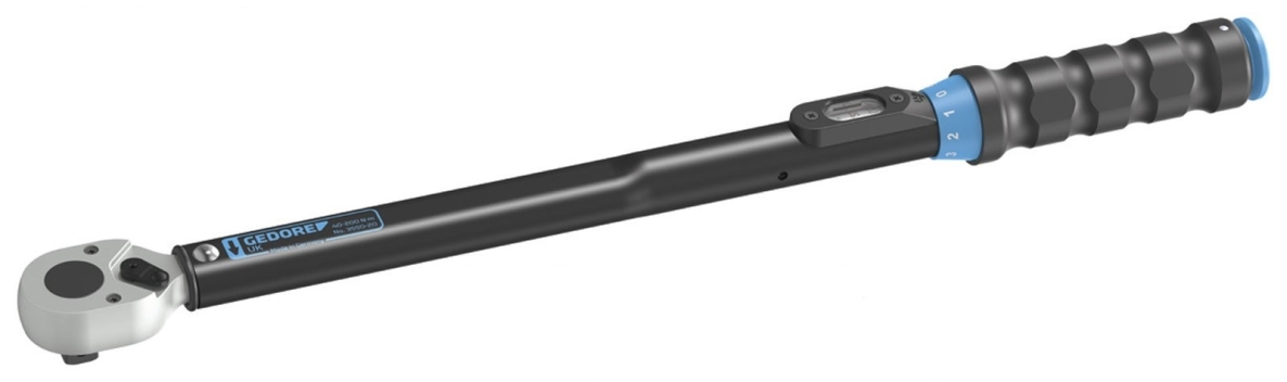 Gedore 2958023 3549-05 UK Momentsleutel Torcoflex-UK Omschakelbare Ratel 3/8" 10-50 Nm