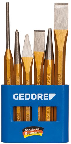 Gedore 8725200 106 Gereedschapset 6-delig, en PVC-houder