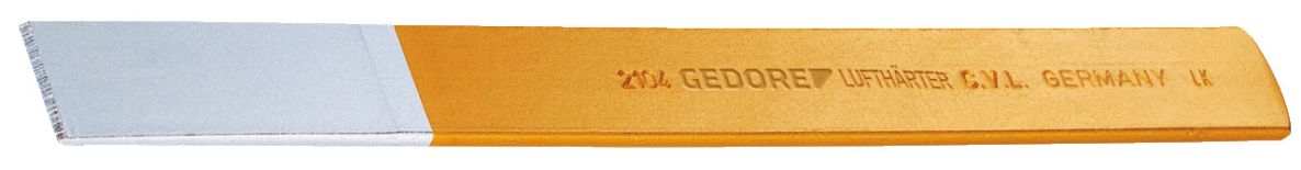 Gedore 8911420 2104 Sleuf- of carrosseriebeitel extra vlak, 240x26x4 mm