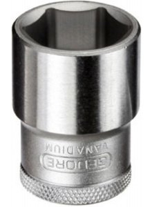 Gedore 6131180 19 17 Dopsleutel 1/2" 6-kant 17 mm