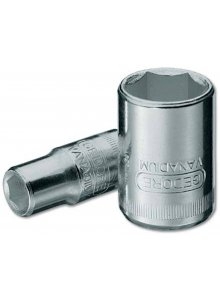 Gedore 6166560 20 12 Dopsleutel 1/4" 6-kant 12 mm