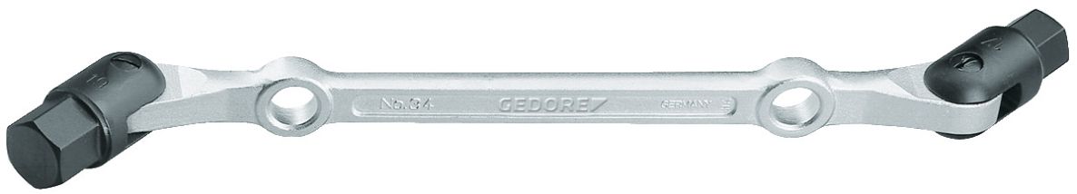 Gedore 6302760 IN 34 17x19 Kniegewrichtsleutel 17x19 mm