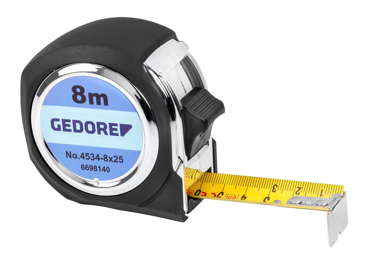 Gedore 6698140 4534-8 Rolbandmaat 8 m