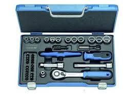 Gedore 1973347 D 30 KMU-20 Dopsleutelset 3/8" Metrisch/Torx 40-dlg