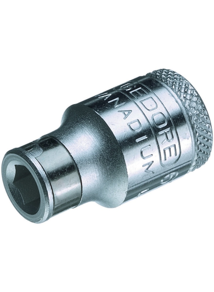 Gedore 1973312 Bit-adapter 1/4"6-kt -3/8"4-kt